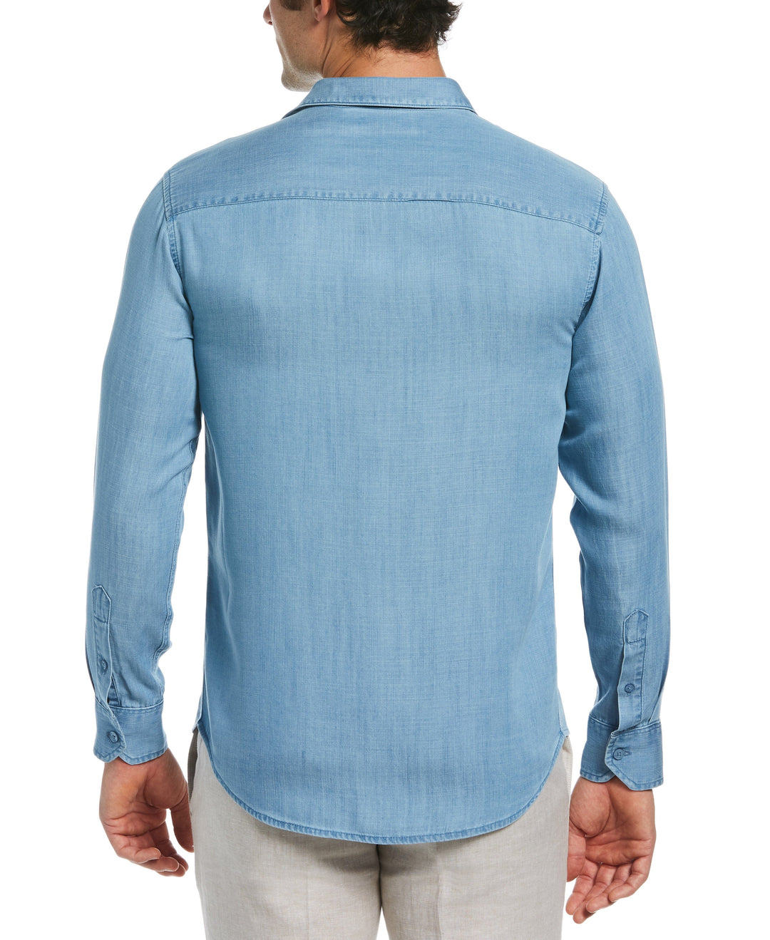Soft Twill One Pocket Shirt-Casual Shirts-Cubavera Collection
