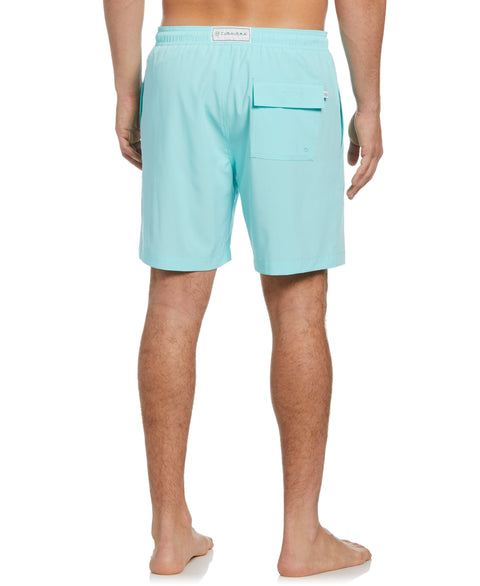 Cubavera Signature Solid Swim Trunk--Cubavera