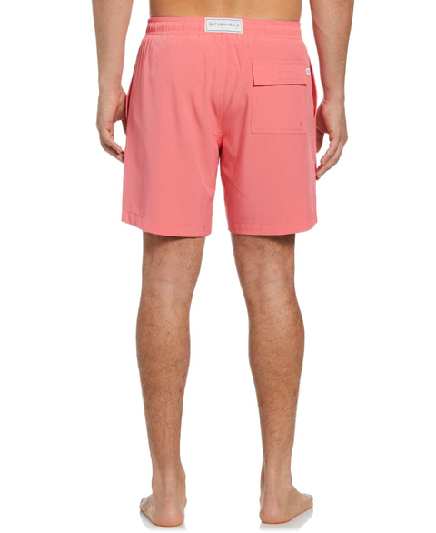 Cubavera Signature Solid Swim Trunk--Cubavera