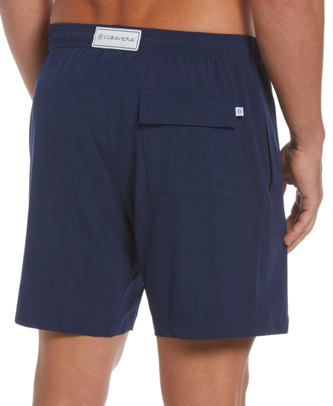 Solid Swim Trunks-Shorts-Cubavera