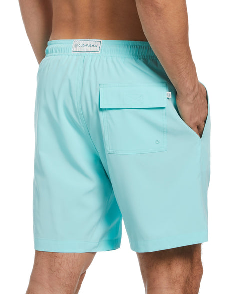 Cubavera Signature Solid Swim Trunk--Cubavera