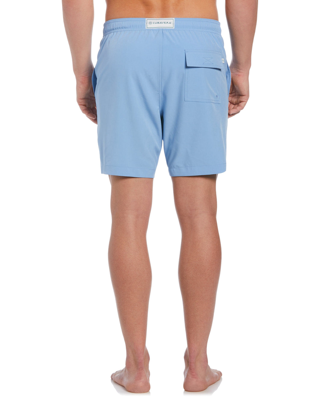 Cubavera Signature Solid Swim Trunk--Cubavera