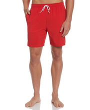 Solid Swim Trunks-Shorts-University Red-M-Cubavera