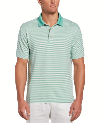 Stripe Polo (Creme De Menthe) 