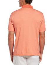 Stripe Polo (Hot Coral) 