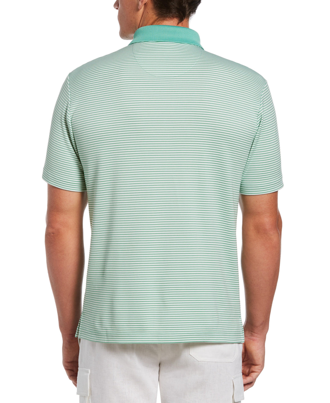 Stripe Polo (Creme De Menthe) 