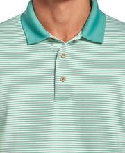 Stripe Polo (Creme De Menthe) 