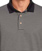 Stripe Polo (Jet Black) 