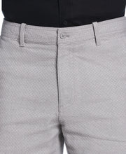 Textured Linen-Blend Flat Front Short (Sleet) 