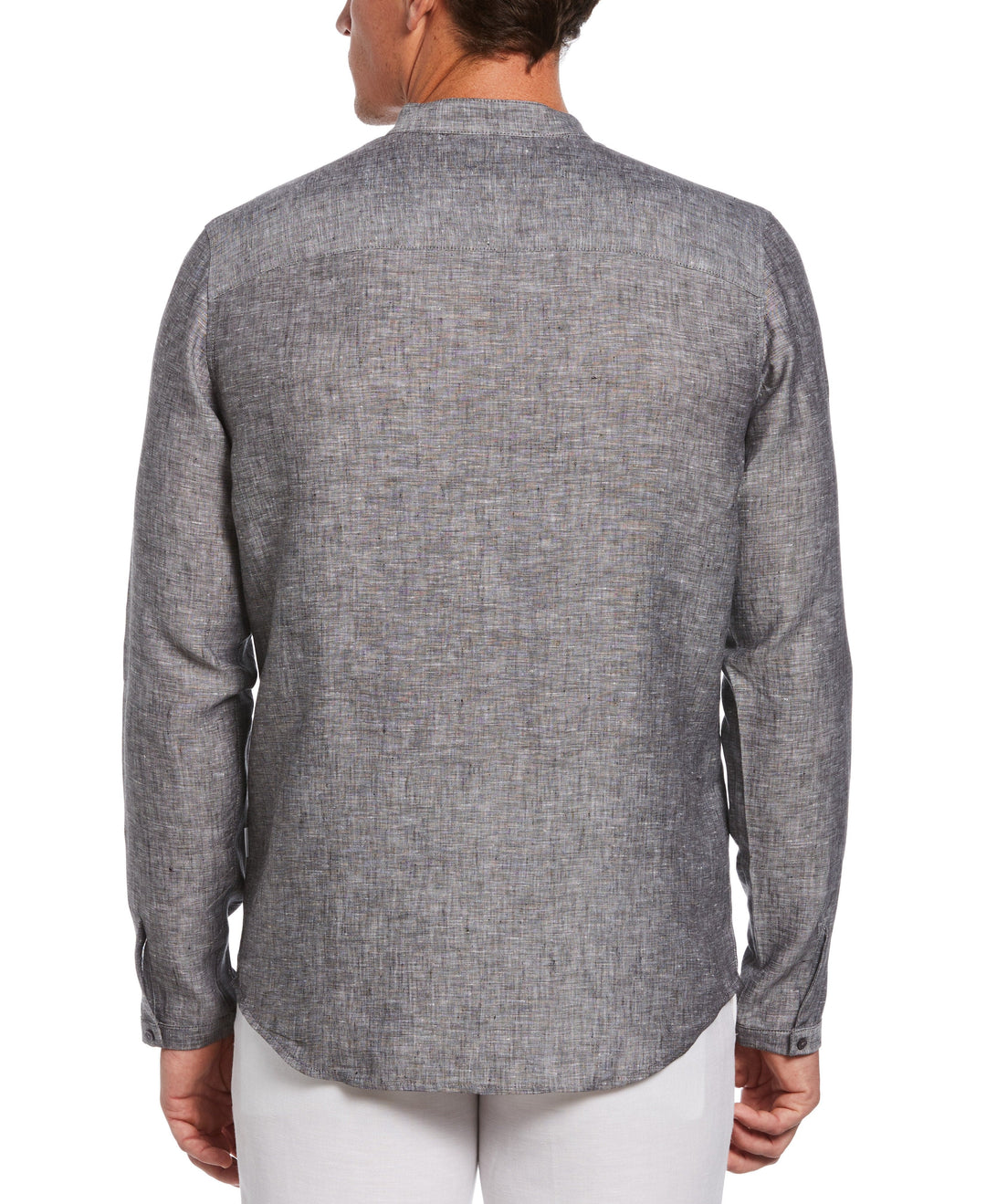 Two-Pocket Pintuck Popover Shirt (Meteorite)