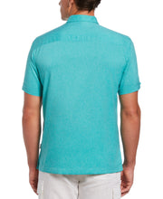 Two-Tone Cross Tuck Chambray Shirt-Casual Shirts-Cubavera