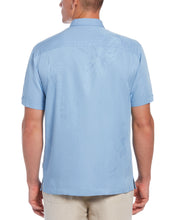 Two-Tone One Pocket Floral Print Shirt (Allure) 