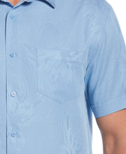 Two-Tone One Pocket Floral Print Shirt (Allure) 