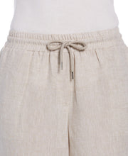 Wide Leg Drawstring Linen Pant--Cubavera