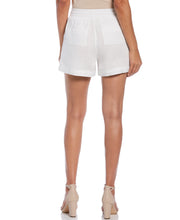 Wide Leg Drawstring Linen Short--Cubavera